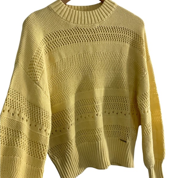 Marc New York Yellow Knit Women's Sweater - Picture 2 of 10